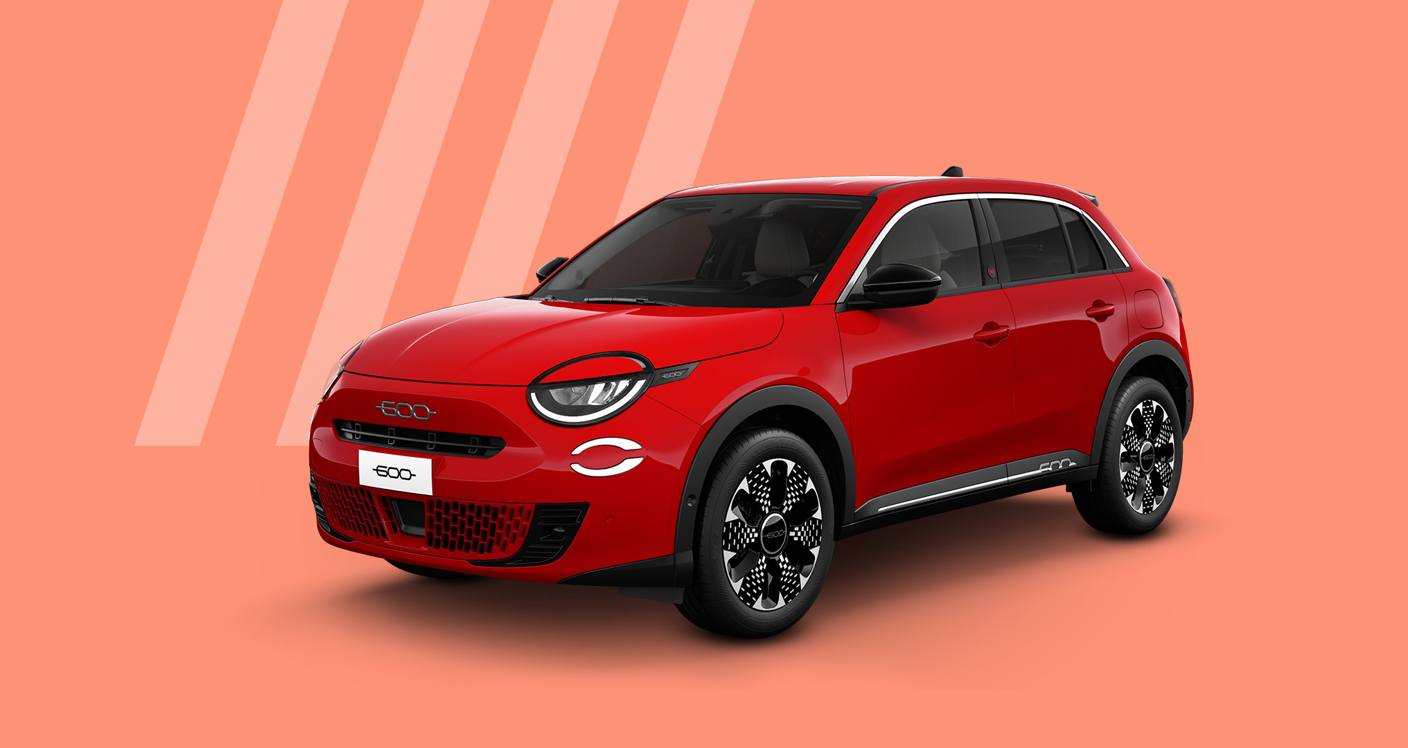 Fiat 600 - CRVENA PASTELNA