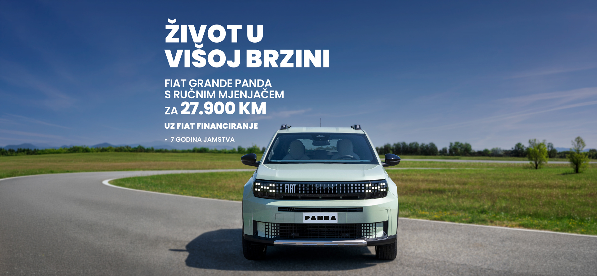 Život u višoj brzini! Odvezite novi Fiat Grande Panda, s ručnim mjenjačem i 7 godina jamstva. image