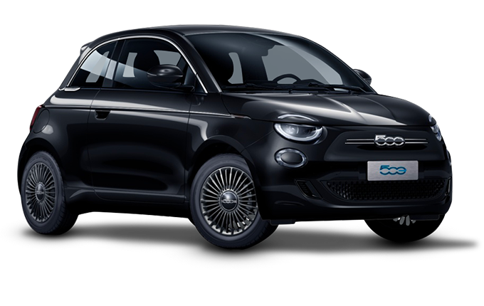 Fiat 500e - Onix black