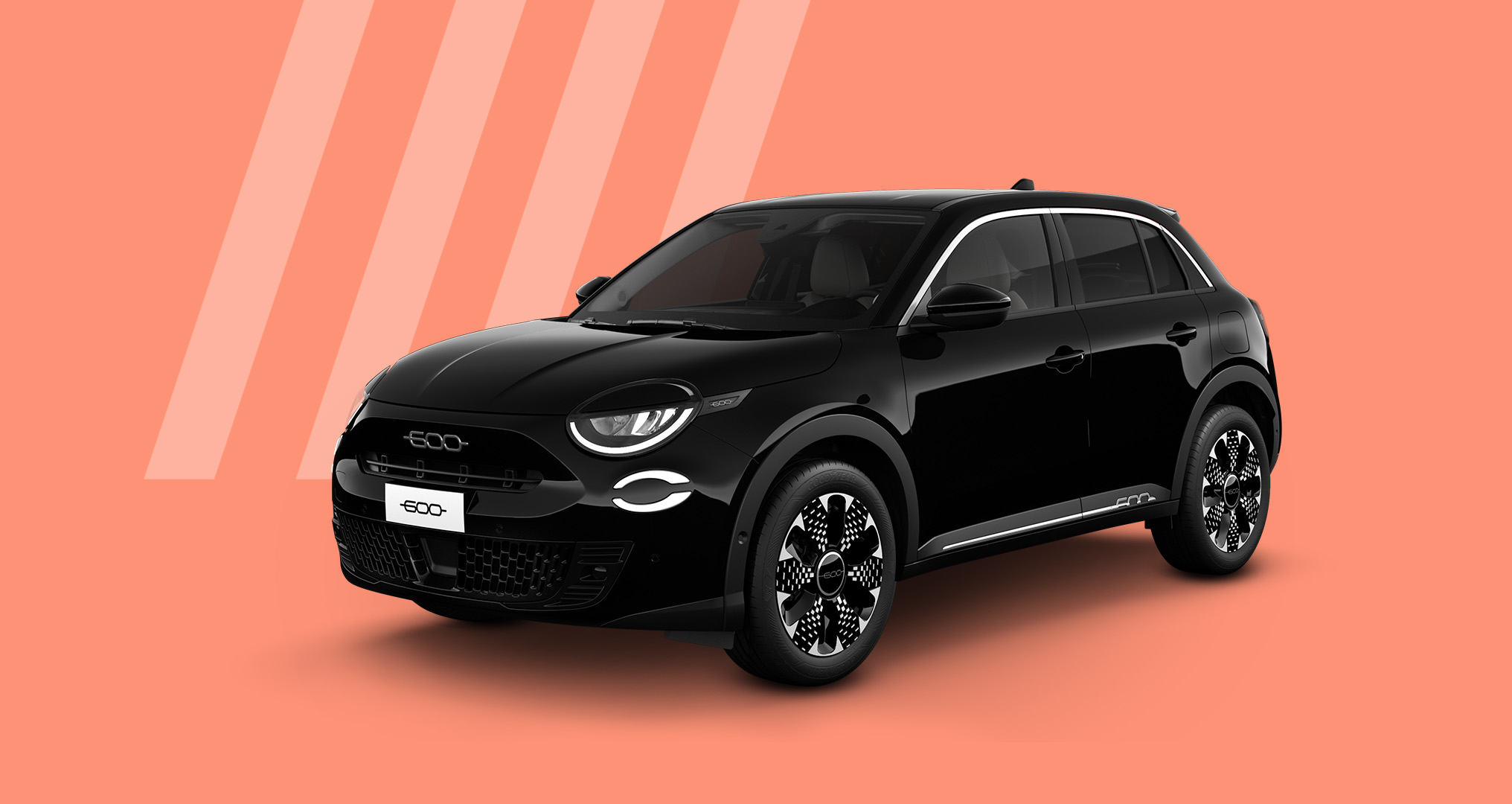 Fiat 600 - CRNA PASTELNA