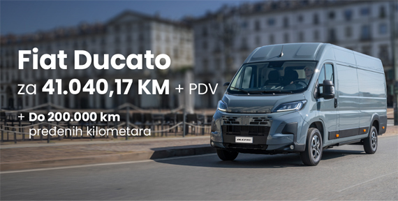FIAT DUCATO ZA 41.040,17 KM + PDV